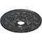 Ekena Millwork Ashley Ceiling Medallion (Fits Canopies up to 4 3/4"), 23 7/8"OD x 4"ID x 2 1/8"P, Pewter CM23ASPES - alternate 2